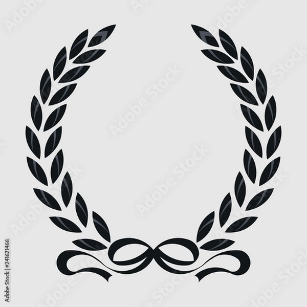 Fototapeta icon laurel wreath, spotrs design - vector