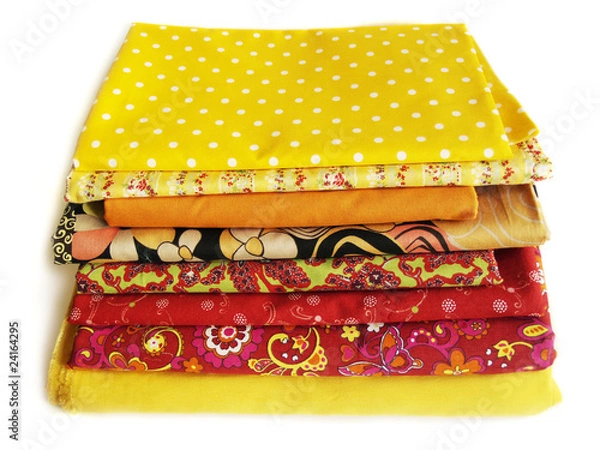 Obraz Fabrics for patchwork and sewing