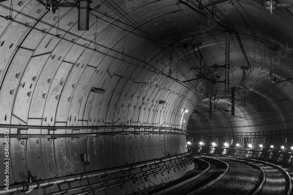Obraz railway tunnel