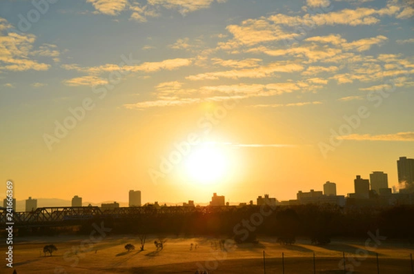 Fototapeta 初日の出