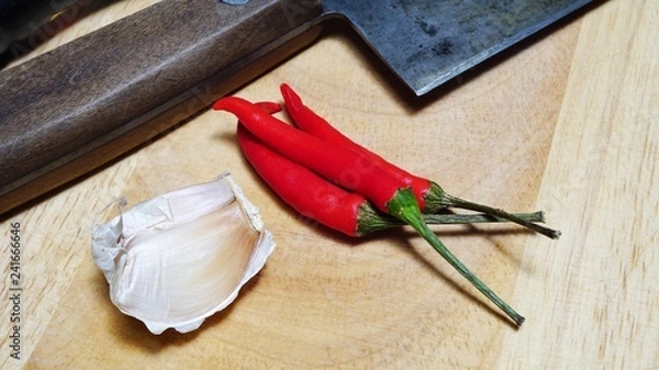 Obraz Chilly peppers are hot 