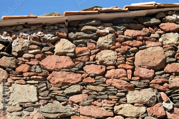 Fototapeta natursteinfassade