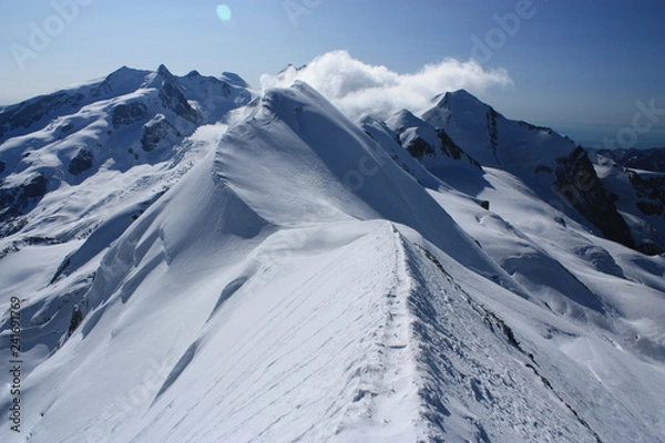 Obraz massif du mont rose