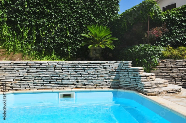 Obraz Terrasse sur piscine