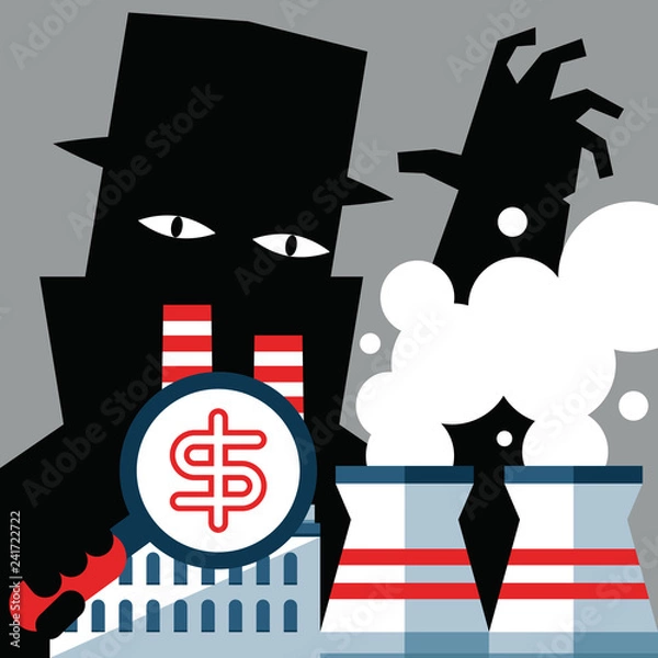 Obraz Industrial Espionage Spy Stealing Information