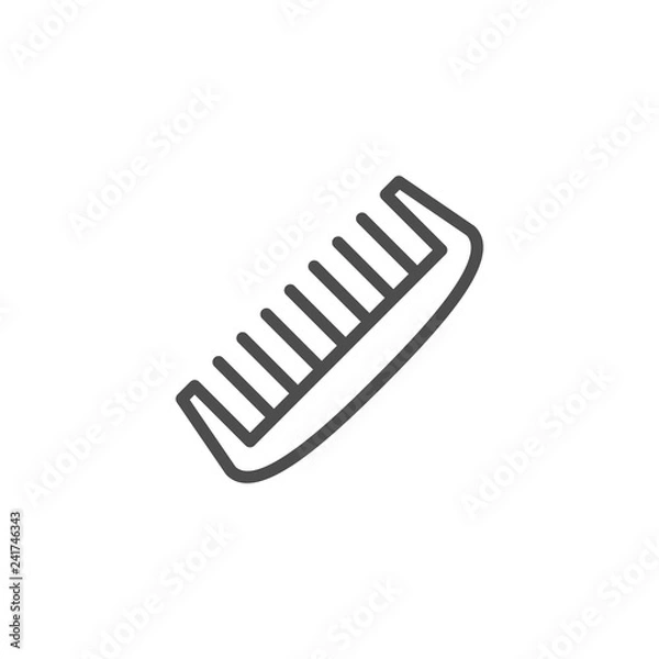 Fototapeta Comb line icon