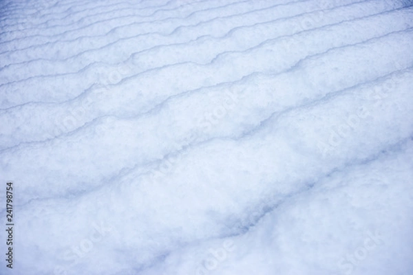 Fototapeta 積雪の紋様