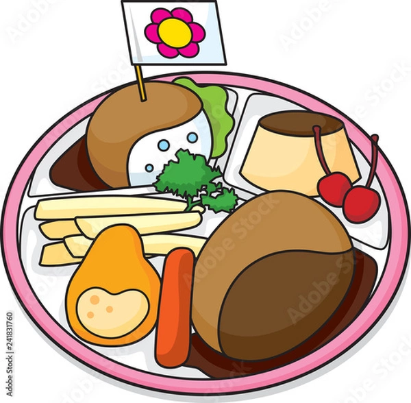 Obraz お子様ランチ