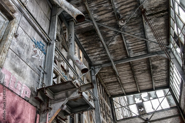 Obraz verlassene Fabrik