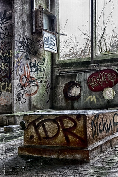 Obraz verlassene Fabrik