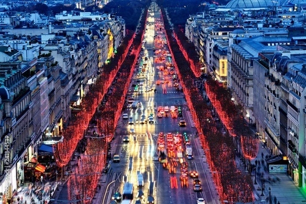 Fototapeta Champs Elysees