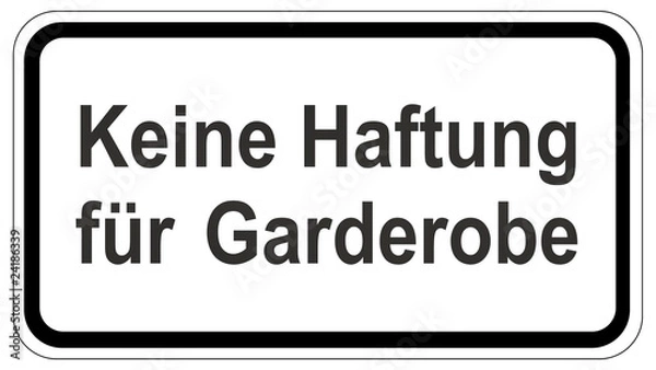 Fototapeta Garderobe