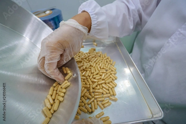 Obraz Pharmaceutical factory