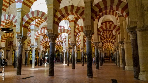Fototapeta Moorish architecture of Cordoba Spain