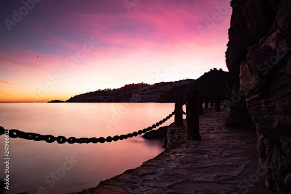 Fototapeta Sunset over Punta de la Mona
