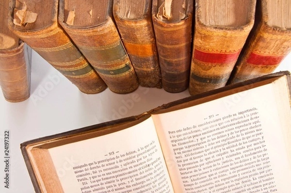 Obraz Libros de leyes