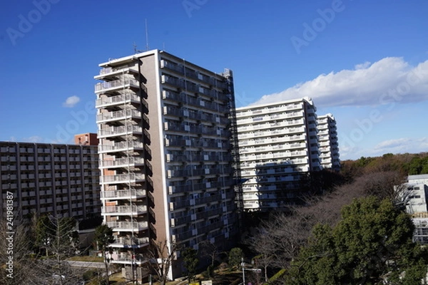 Obraz ビル　集合住宅　建物