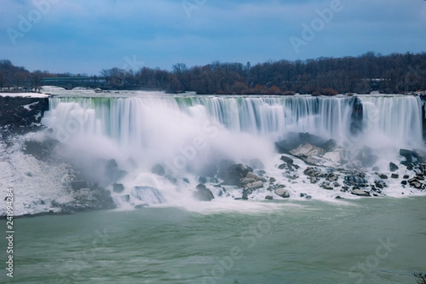 Obraz niagara falls in winter