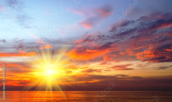 Obraz Tropical sunset