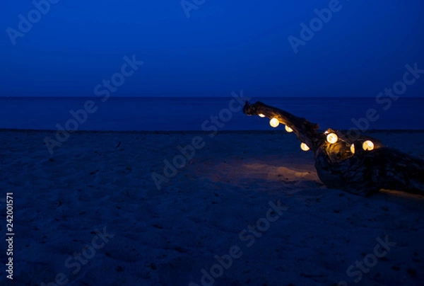 Fototapeta Lichter am Strand