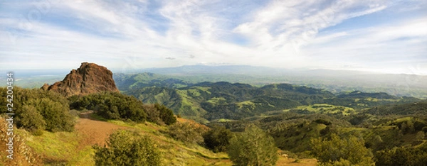 Fototapeta View from Mt Diablo