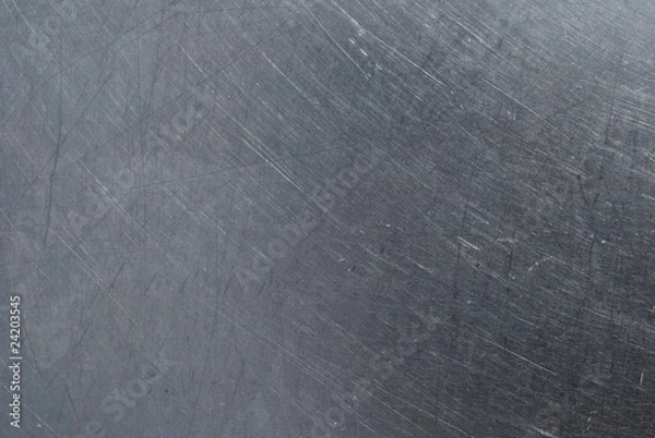 Obraz scratched metal surface