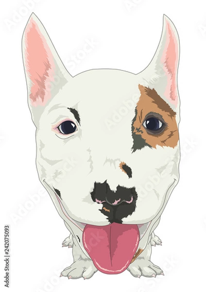 Obraz ミニチュアブルテリア