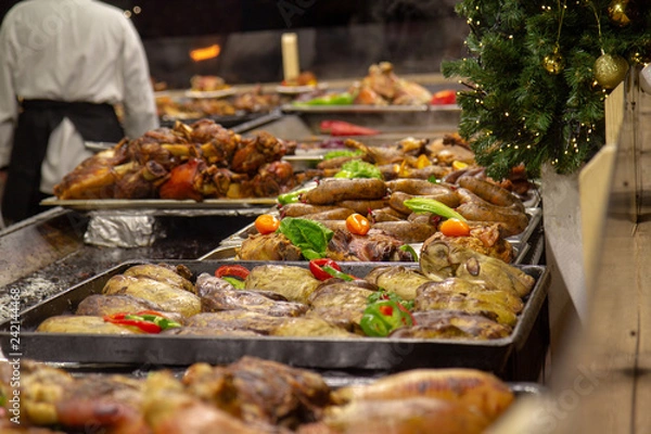 Obraz Budapest street food