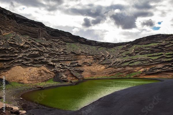Fototapeta green lagoon