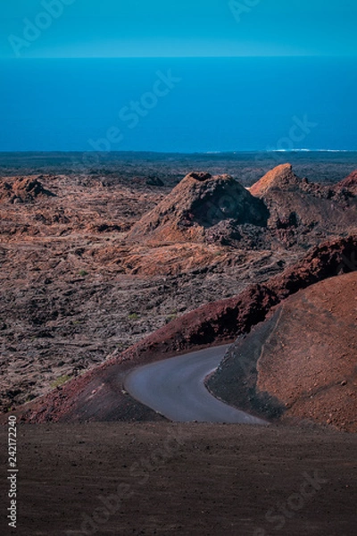 Fototapeta volcanic desert