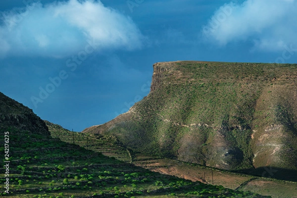 Fototapeta mountain lanzarote 