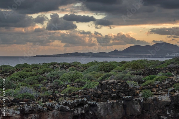 Fototapeta sunset landscape