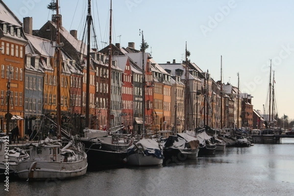 Obraz copenhagen canal