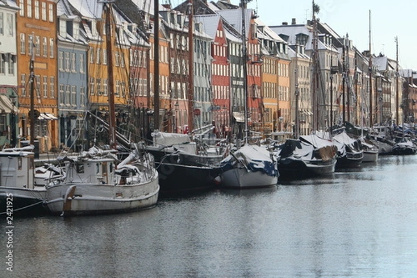 Obraz winter in denmark