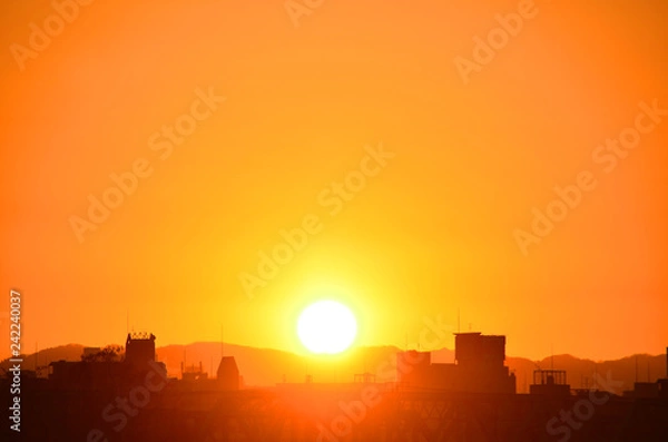 Fototapeta 初日の出