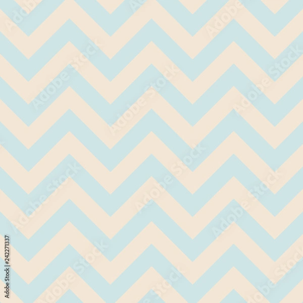 Fototapeta Abstract geometric zigzag pattern background