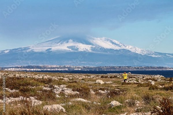 Obraz Neve sull'Etna