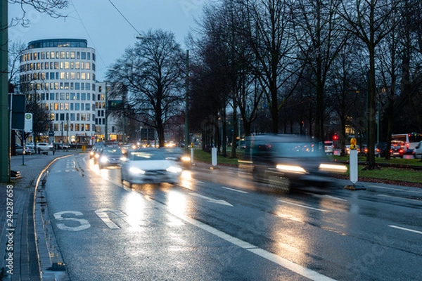 Fototapeta Bielefeld Stadt-Verkehr, Artur-Ladebeck-Straße