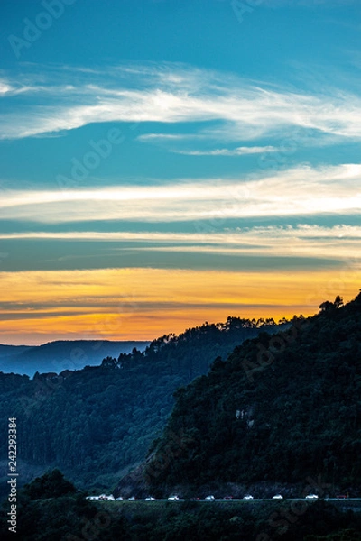 Fototapeta Pôr-do-sol