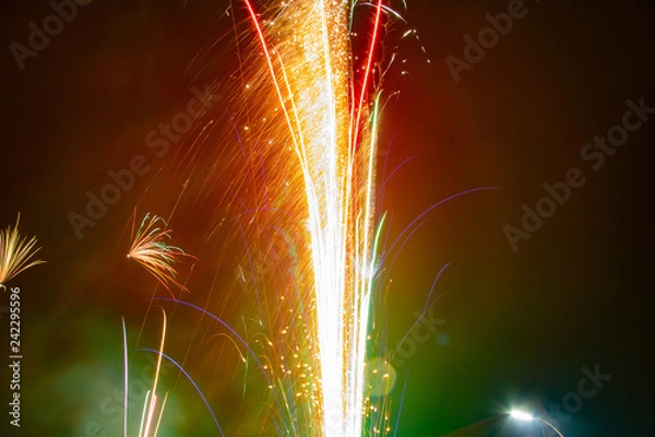 Obraz feuerwerk