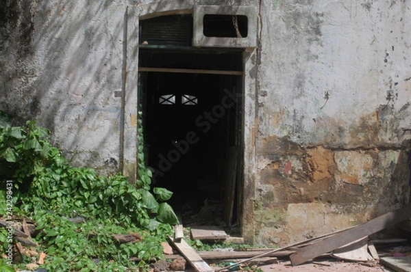 Fototapeta Abandoned build