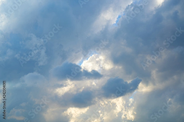Fototapeta Sky and clouds background