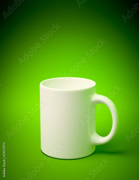 Obraz White mug
