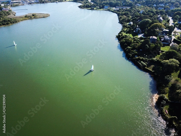 Obraz sail boat on water