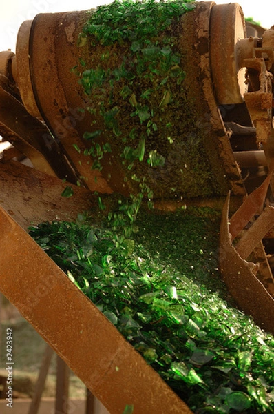 Fototapeta crushed glass ii