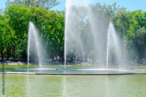 Obraz fuente de agua