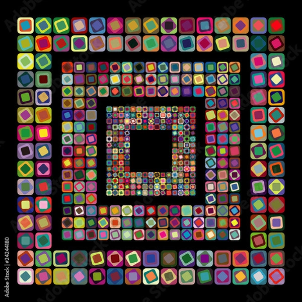 Fototapeta Abstract geometric vector background