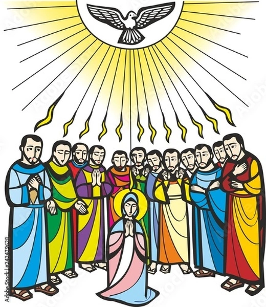 Fototapeta Pentecostes
