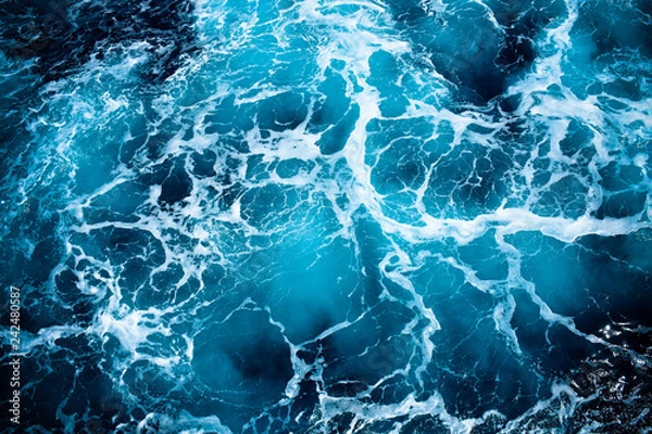 Fototapeta Sea waves texture