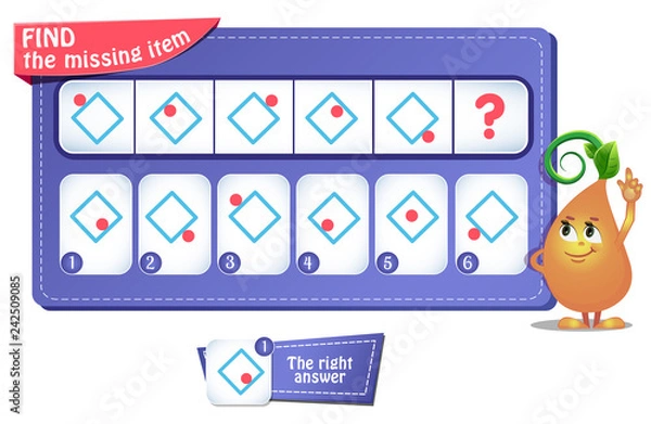 Obraz game iq comes puzzle